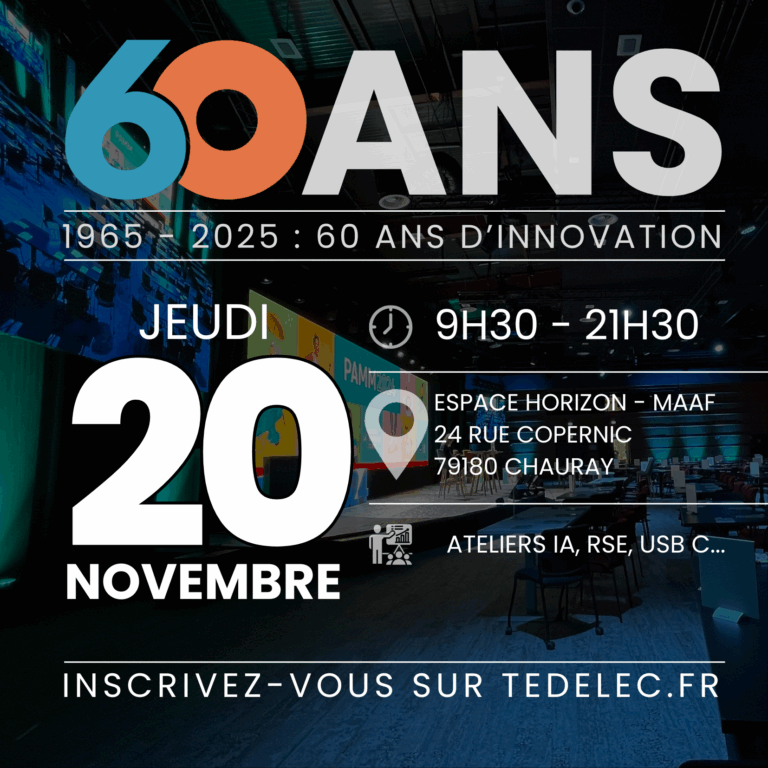 Invitation aux 60 ans de TEDELEC