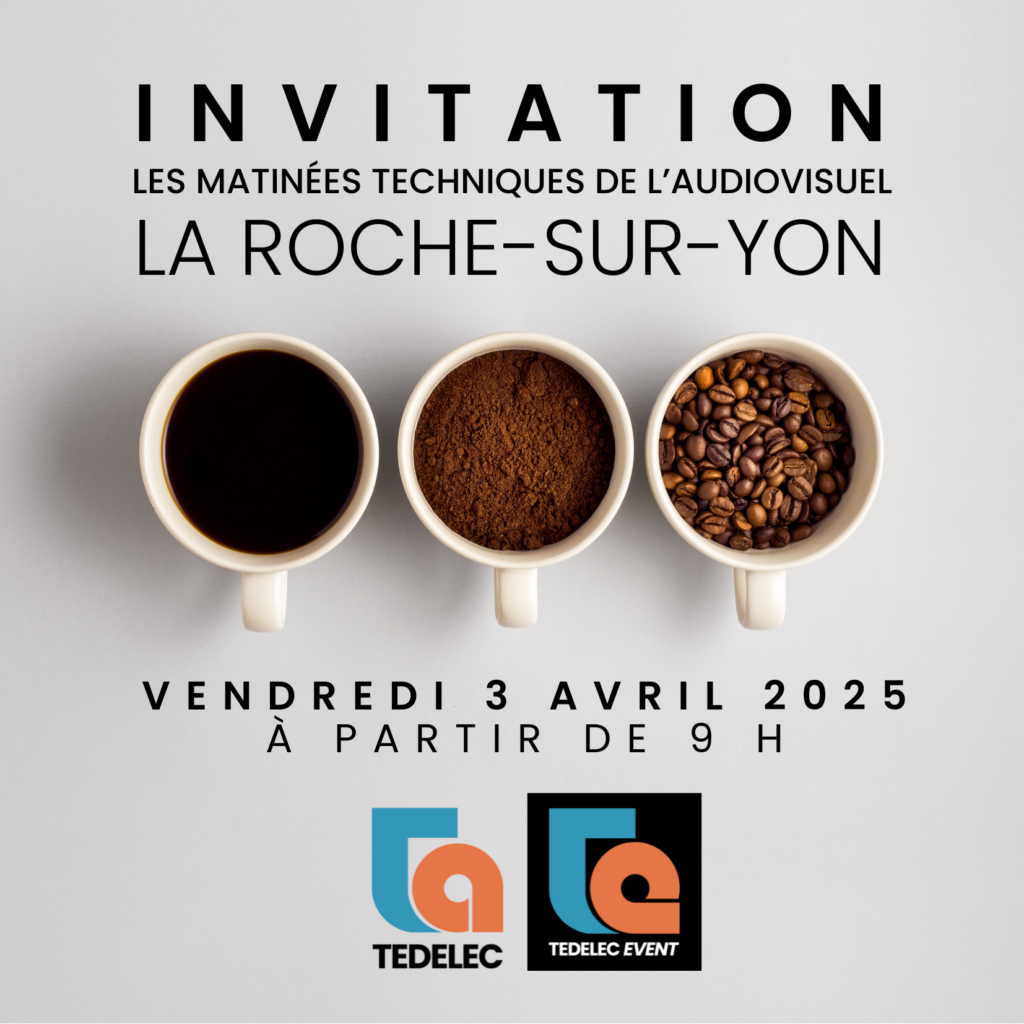 Les Matinées de l'Audiovisuel de La Roche-sur-Yon Vendredi 3 avril - À partir de 9h