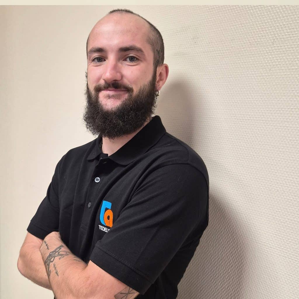 Gabin rejoint quant à lui nos équipes en tant que technicien.